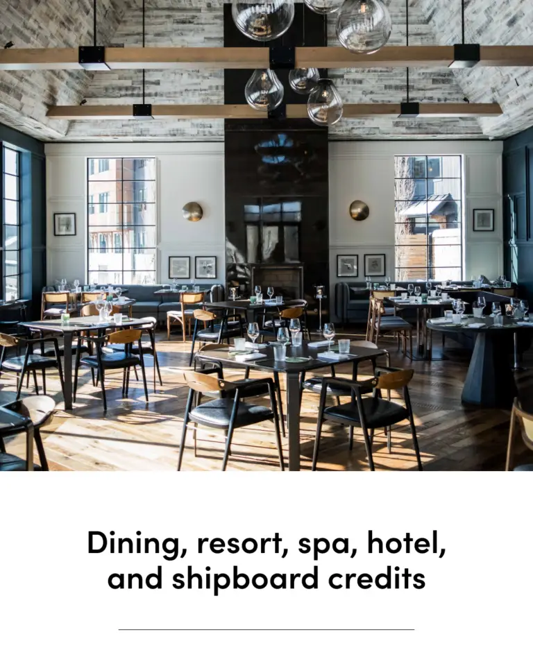 Virtuoso Dining, Resort, Spa, Hotel & shipboard credits with Hola Bliss Travel